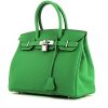 Hermès  Birkin 30 cm handbag  in green Bamboo togo leather - 00pp thumbnail