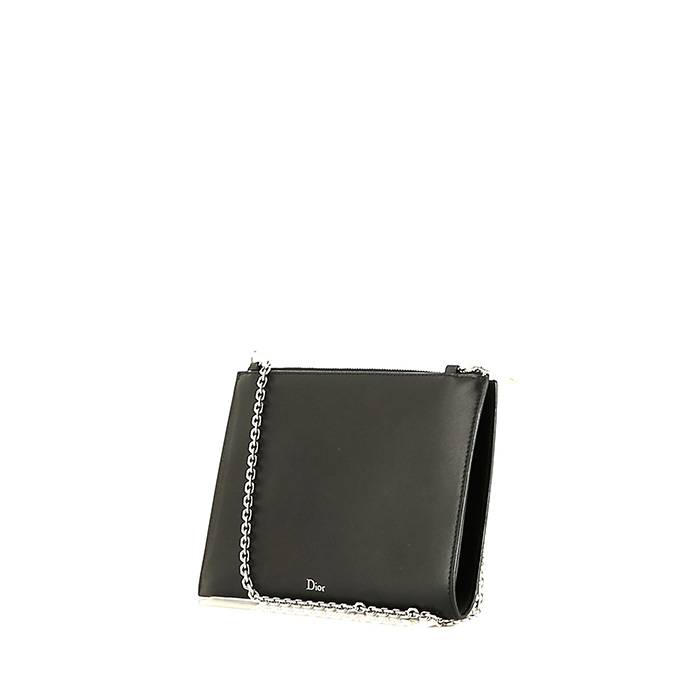 Dior   pouch  in black leather - 00pp