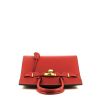 Hermès  Birkin 30 cm handbag  in pomegranate red epsom leather - 360 Front thumbnail