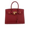 Hermès  Birkin 30 cm handbag  in pomegranate red epsom leather - 360 thumbnail