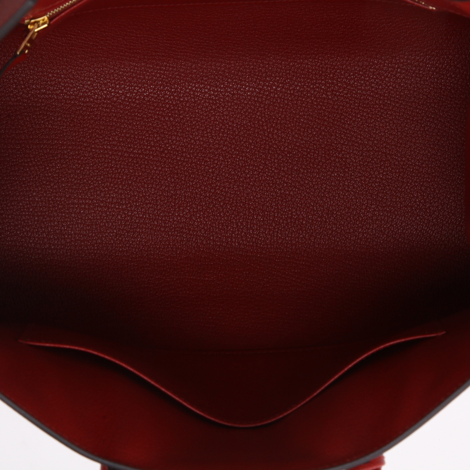 Borsa Hermès  Birkin 30 cm in pelle Epsom rosso granata - Detail D3