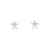 Tiffany & Co  earrings in silver and diamonds - 00pp thumbnail