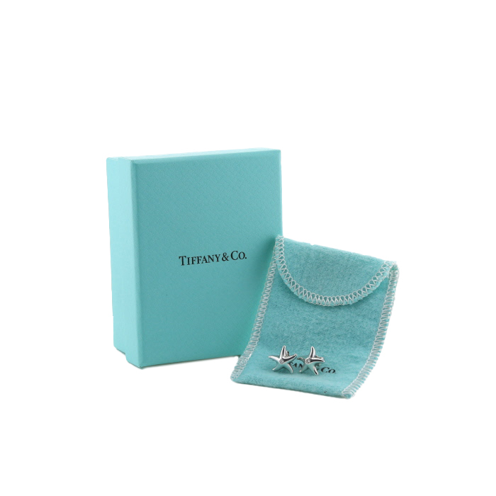 Tiffany
Co earrings in silver and diamonds - Detail D2