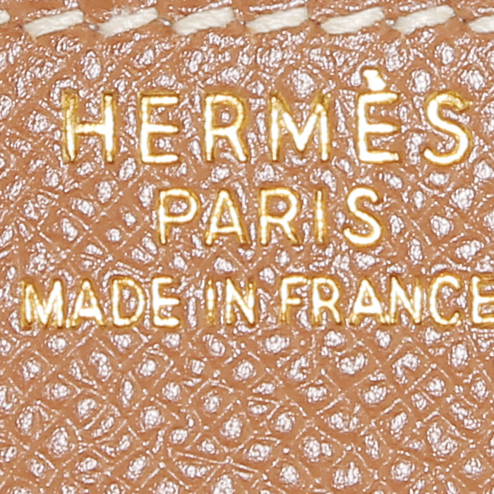 Hermès  Birkin 40 cm handbag  in gold epsom leather - Detail D3