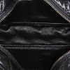 Bolso bandolera Chanel 2.55 en cuero acolchado negro - Detail D2 thumbnail