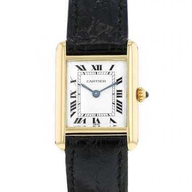 Orologio Cartier Tank Louis Cartier in oro giallo Circa 1990