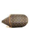 Louis Vuitton  Ellipse large model  handbag  in brown monogram canvas  and natural leather - Detail D4 thumbnail