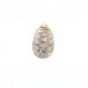 Pendentif Cartier Myst en or jaune, diamants et cristal de roche - 360 thumbnail