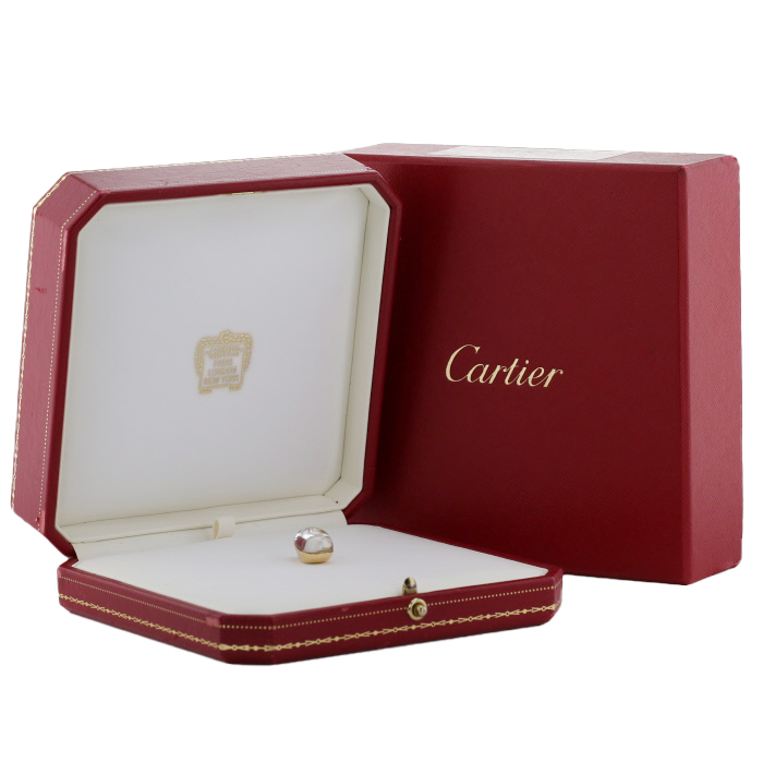 Colgante Cartier Myst de oro amarillo, diamantes y cristal de roca - Detail D2