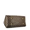 Louis Vuitton  Artsy medium model  handbag  in brown monogram canvas  and natural leather - Detail D4 thumbnail