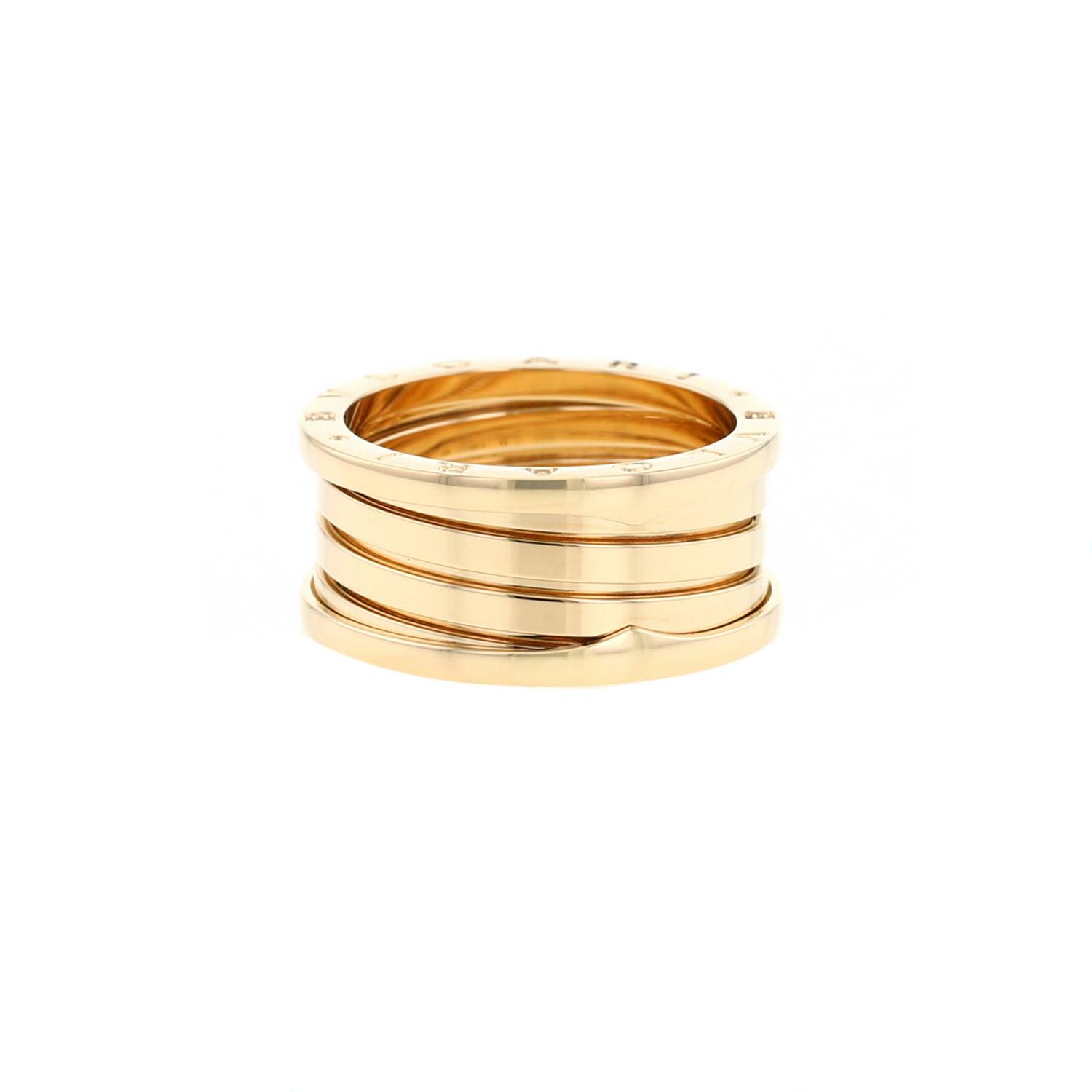 00pp bulgari b zero1 medium model ring in yellow gold size 64