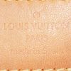 Bolsito de mano Louis Vuitton  Editions Limitées en lona Monogram marrón y cuero natural - Detail D3 thumbnail