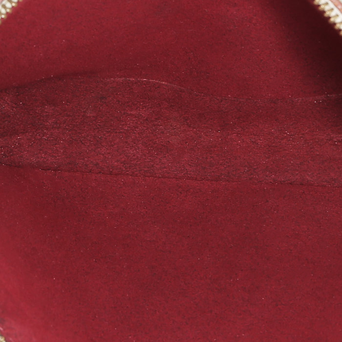 Pochette Louis Vuitton  Editions Limitées en toile monogram multicolore et blanche et cuir naturel - Detail D2