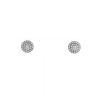 Paire de puces d'oreilles Tiffany & Co Soleste en platine et diamants - 360 thumbnail