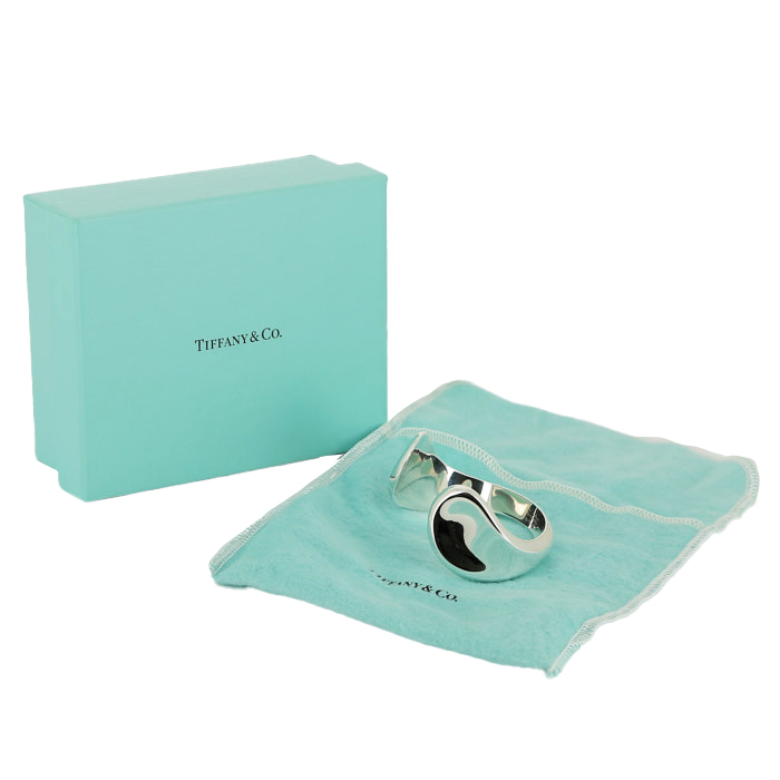 Bracciale Tiffany & Co Thumbprint in argento