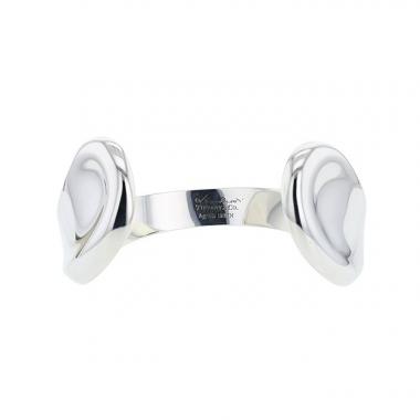 Bracelet manchette Tiffany & Co Thumbprint en argent