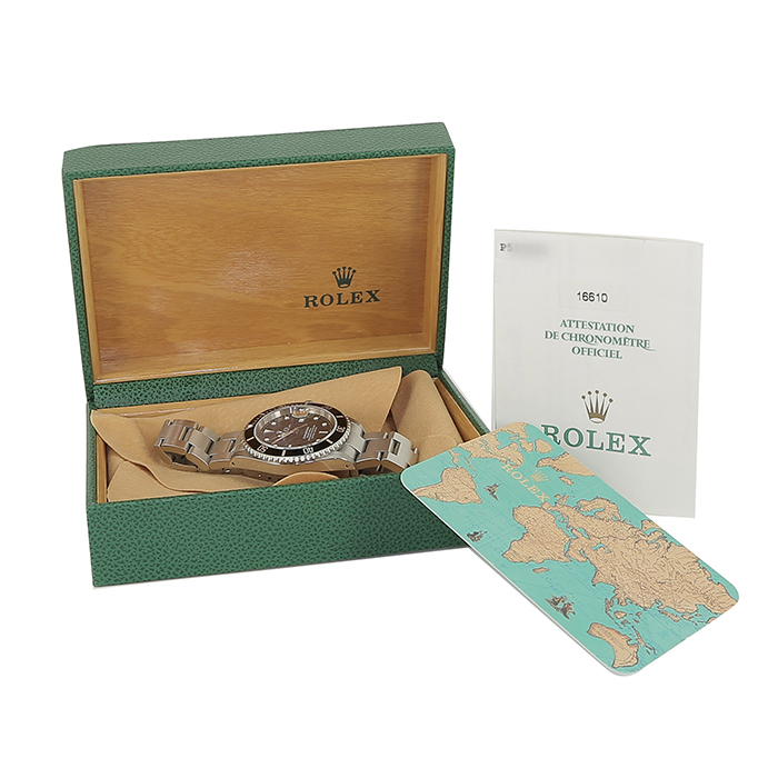 Orologio Rolex Submariner Date in acciaio Ref: Rolex - 16610  Circa 2001 - Detail D2