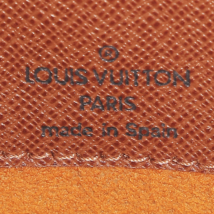 Sac besace Louis Vuitton  Musette Salsa en toile monogram et cuir naturel - Detail D3