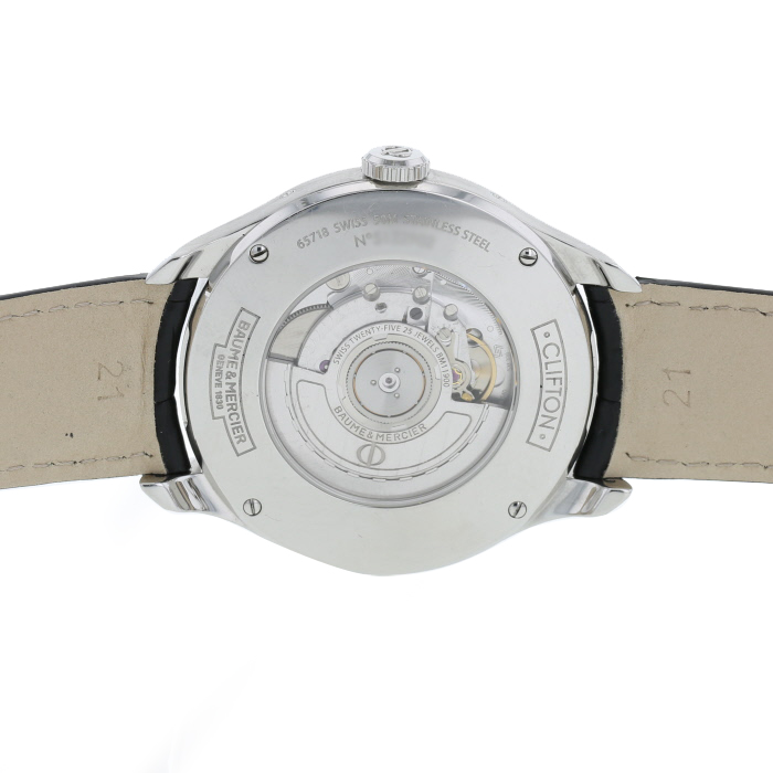 Orologio Baume & Mercier Clifton in acciaio Ref: Baume & Mercier - MOA10055  Circa 2014