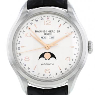 Montre Baume & Mercier Clifton en acier Ref: Baume & Mercier - MOA10055  Vers 2014