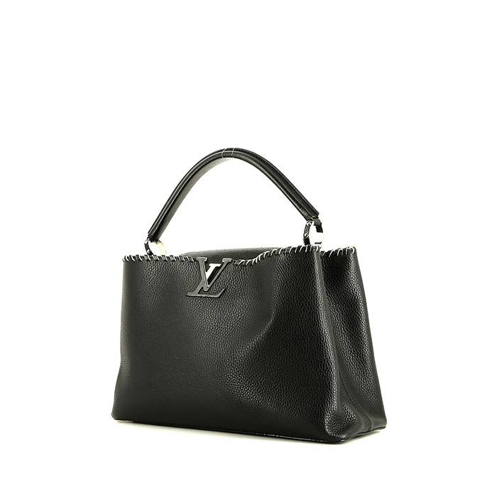 Louis Vuitton Capucines White Leather Handbag (Pre-Owned)