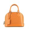 Louis Vuitton  Alma BB shoulder bag  in gold epi leather  and gold leather - 360 thumbnail