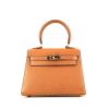Hermès  Kelly 20 cm handbag  in gold Courchevel leather - 360 thumbnail