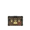 Louis Vuitton  Petite Malle trunk  in brown monogram canvas  and black leather - 360 thumbnail