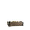 Louis Vuitton  Petite Malle trunk  in brown monogram canvas  and black leather - Detail D4 thumbnail