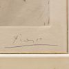 Pablo Picasso, "Tête d'homme barbu", eau-forte et aquatinte sur papier, signée, de 1965 - Detail D2 thumbnail