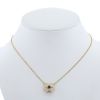 Collar Van Cleef & Arpels  de oro amarillo, diamantes y zafiro - 360 thumbnail