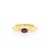 Cartier  ring in yellow gold and ruby - 360 thumbnail