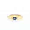 Cartier  ring in yellow gold and sapphire - 360 thumbnail