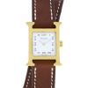 Reloj Hermès Heure H de oro chapado Circa 2021 - 00pp thumbnail