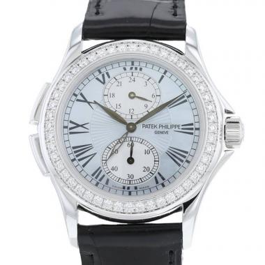 Patek Philippe Calatrava Travel Time  in white gold Ref: Patek Philippe - 4934  Circa 2008