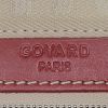 Bolsa de viaje Goyard  Croisière en lona Monogram roja - Detail D4 thumbnail