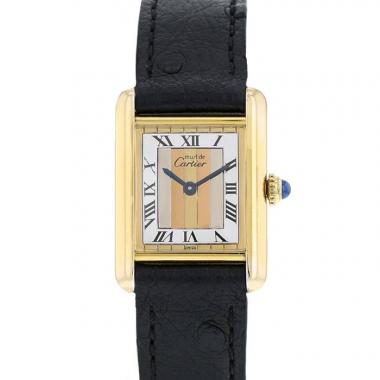 Cartier Tank Must  in vermeil Circa 1990