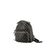 Valentino Garavani  Rockstud backpack  in black quilted leather - 00pp thumbnail