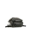 Mochila Valentino Garavani  Rockstud en cuero acolchado negro - Detail D4 thumbnail