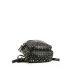 Valentino Garavani  Rockstud backpack  in black quilted leather - Detail D4 thumbnail