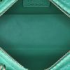 Bolso de mano Dior  Lady Dior modelo mediano  en piel de pitón verde - Detail D3 thumbnail