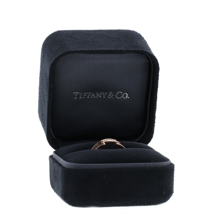 Bague Tiffany & Co Atlas en or rose et diamants - Detail D2