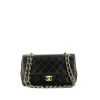 Chanel  Timeless handbag  in navy blue quilted leather - 360 thumbnail