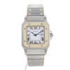 Cartier Santos  in gold and stainless steel Ref: Cartier - 2961  Circa 1990 - 360 thumbnail