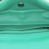 Chanel  Mini Timeless mini  shoulder bag  in green quilted leather - Detail D2 thumbnail