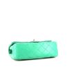 Chanel  Mini Timeless mini  shoulder bag  in green quilted leather - Detail D4 thumbnail