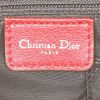Dior  Rasta handbag  in beige monogram canvas Oblique  and red leather - Detail D3 thumbnail