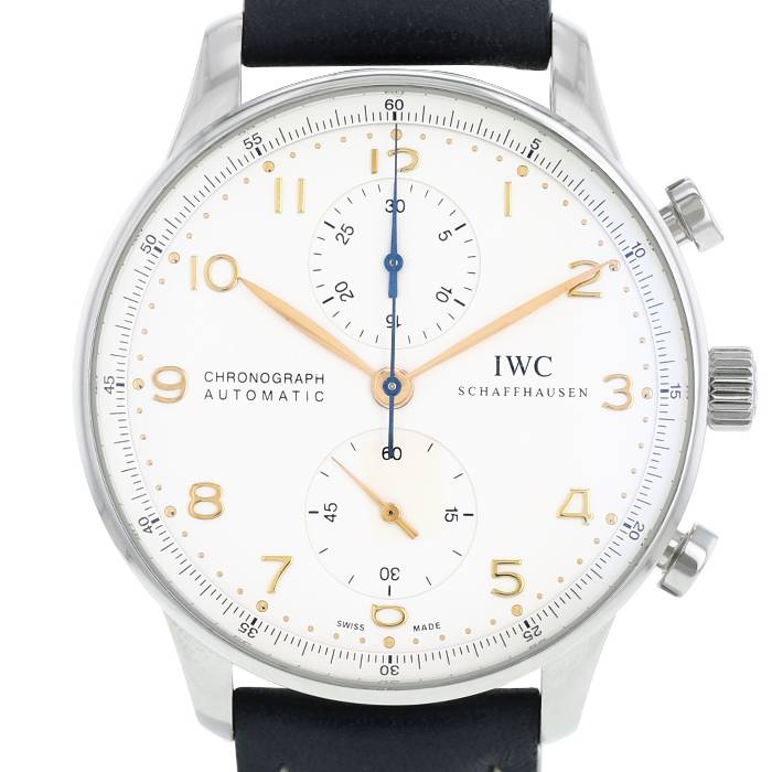 IWC Portuguese-Chronograph  in stainless steel Ref: IWC - 3714  Circa 2000 - 00pp