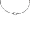 Fred Force 10 large model necklace in white gold and stainless steel - 00pp thumbnail
