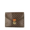Louis Vuitton   briefcase  monogram canvas  and natural leather - 360 thumbnail